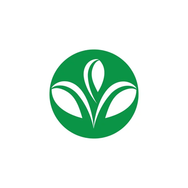 Logo verde vivo — Archivo Imágenes Vectoriales