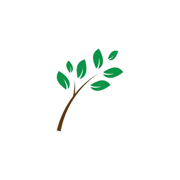 Πρότυπο λογότυπο δέντρο — Διανυσματικό Αρχείο