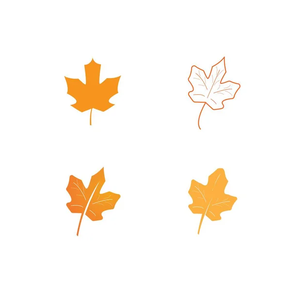 Autumn logo vector — Stock Vector