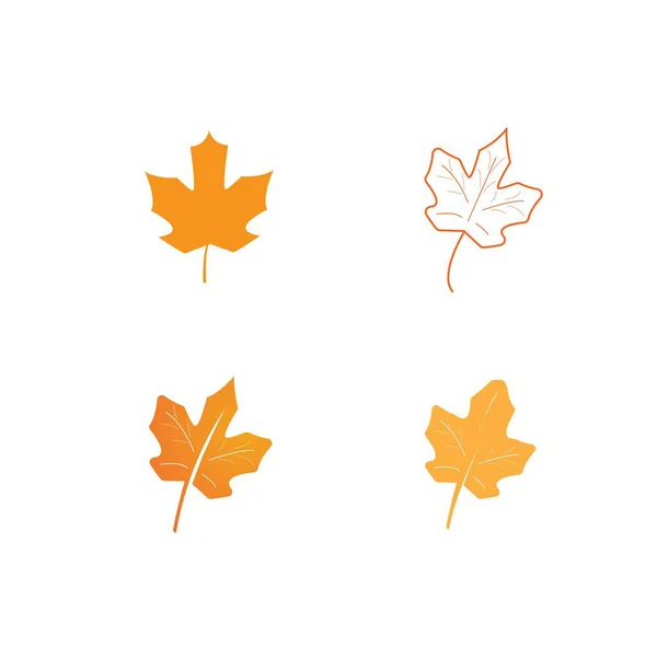 Herfst logo vector — Stockvector