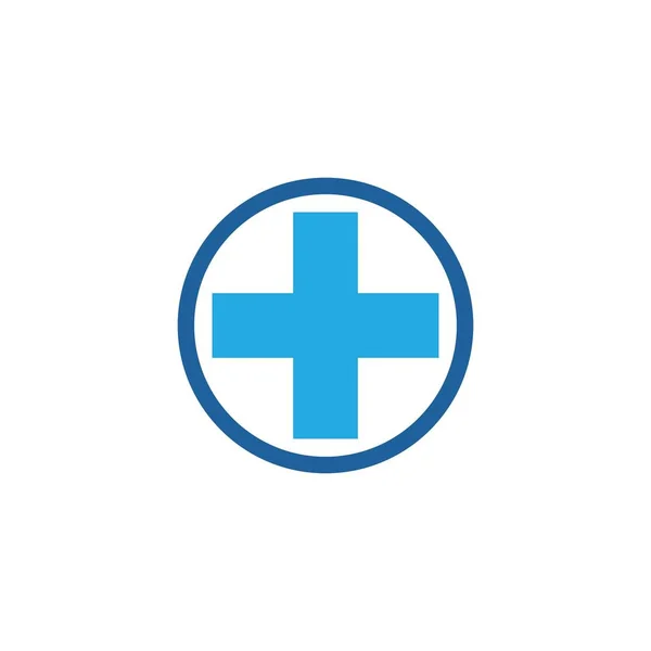 Logo medico sanitario — Vettoriale Stock