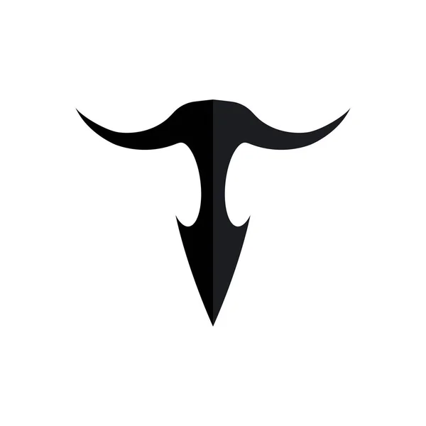 Bull logotyp mall — Stock vektor