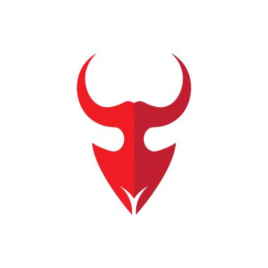 Boğa logo şablonu