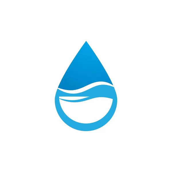 Logo de gota de agua — Archivo Imágenes Vectoriales