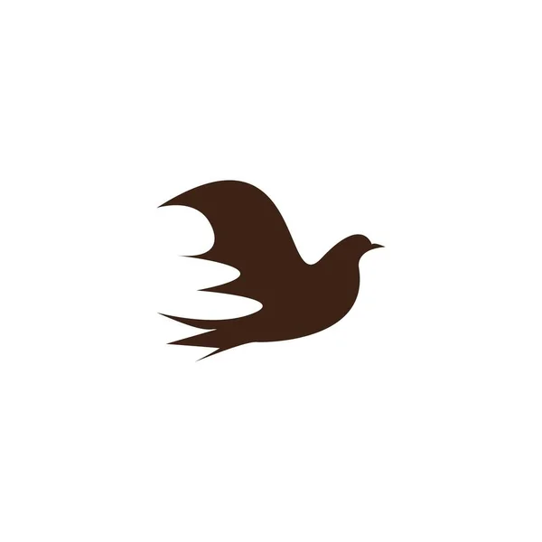 Wektor szablonu logo ptaków — Wektor stockowy
