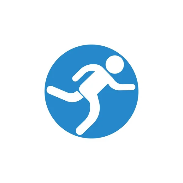 Значок Вектора Шаблона Логотипа Здорового Образа Жизни — стоковый вектор