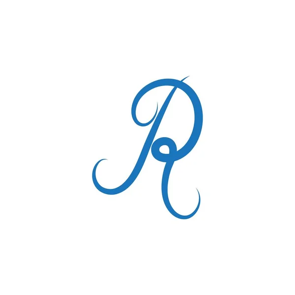 R letter logo business — Stock Vector