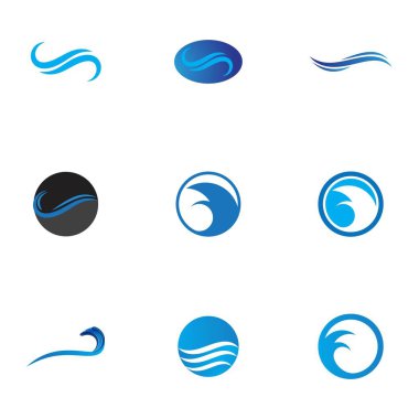 Su Dalgası Simgesi Logosu 