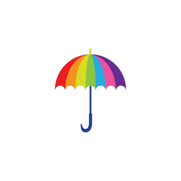 Paraguas logo vector — Vector de stock