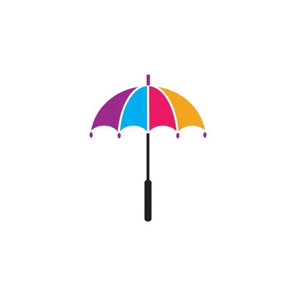 傘ロゴベクトル — ストックベクタ