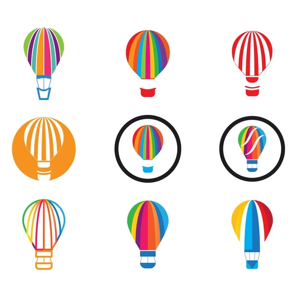 Logótipo do balão de ar — Vetor de Stock