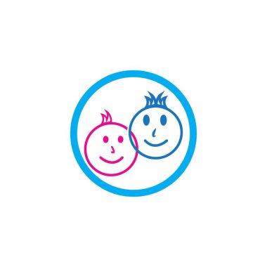 Çocuklar Logo vektör 