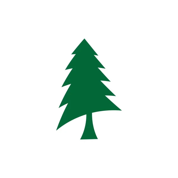 Chrismas tree logo — ストックベクタ