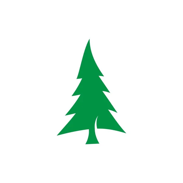 Chrismas tree logo — ストックベクタ