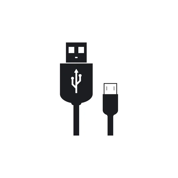 Usb Icon Vektor — Stockvektor