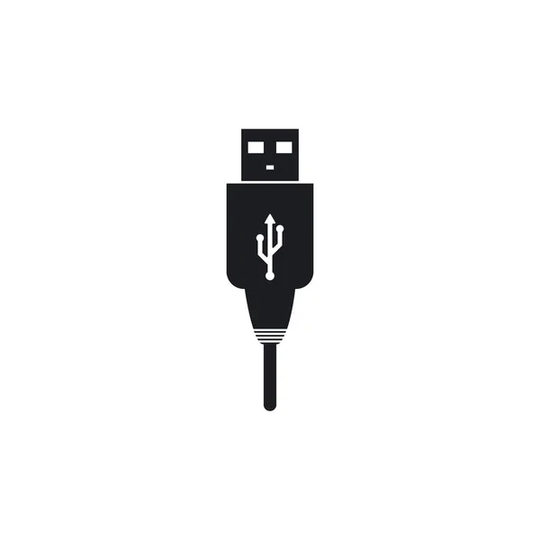 Usb vector icono — Vector de stock