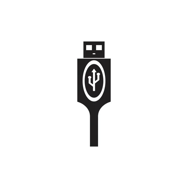 Usb Icon Vektor — Stockvektor