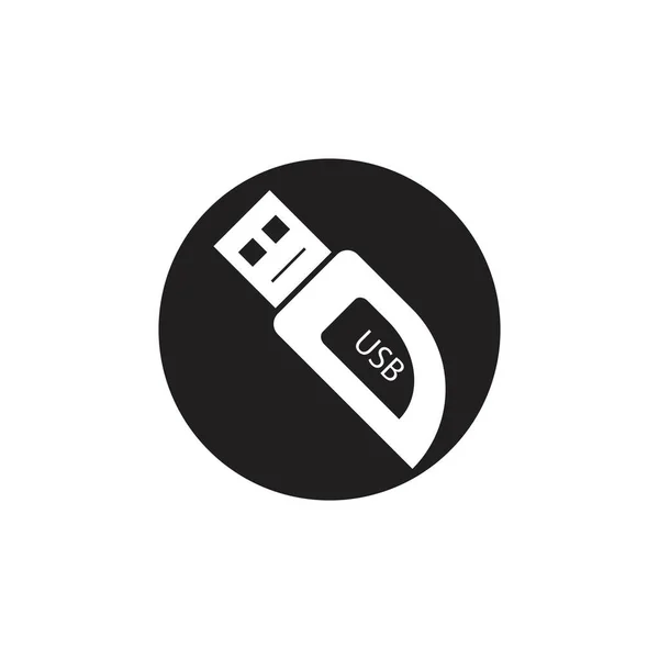 Usb Icon Vektor — Stockvektor