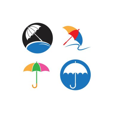 şemsiye Logo vektör 