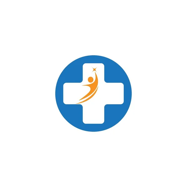 健康医療のロゴ — ストックベクタ