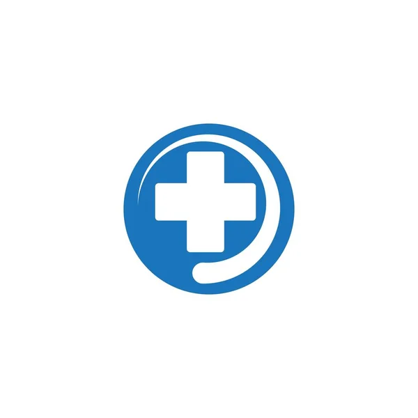 Logo medico sanitario — Vettoriale Stock