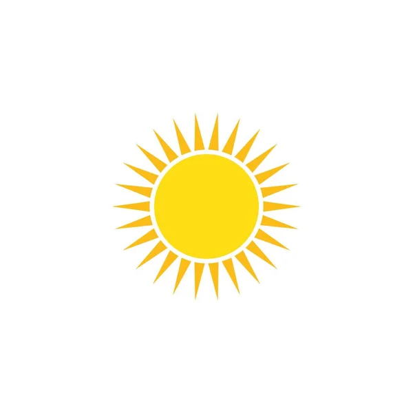 Logotipo ilustración del sol — Archivo Imágenes Vectoriales