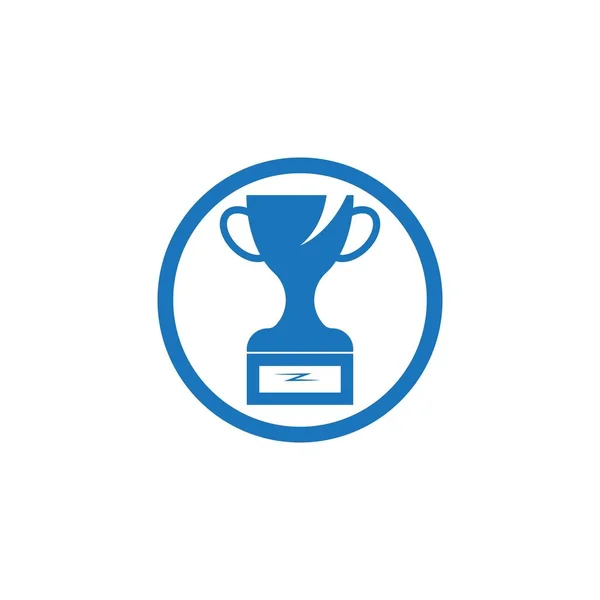 Trophy cup vector icon — Stock Vector