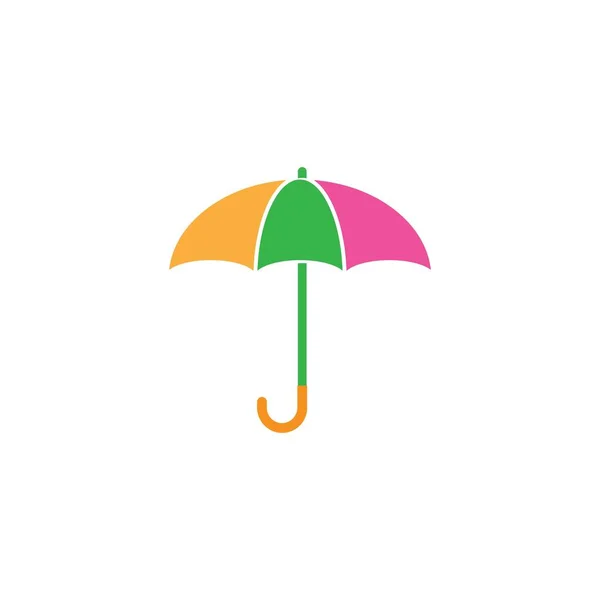 Umbrella logo vector — Stock Vector