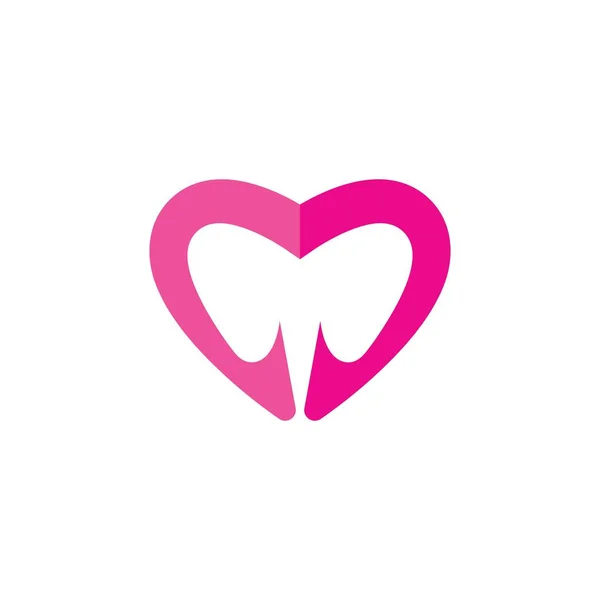 Heart Logo Template vector — 스톡 벡터