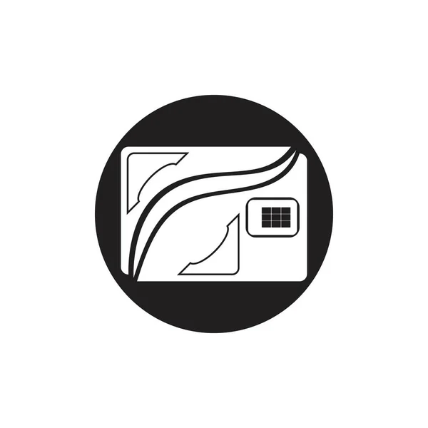 Вектор логотипа кошелька — стоковый вектор