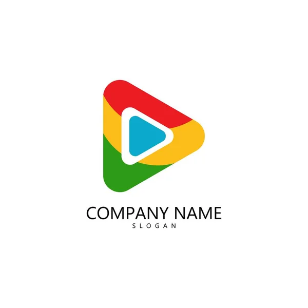 logo vektör şablonu tasarımını oynat