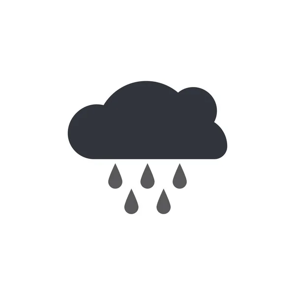 Cloud Logo Vector Icon Template — Stock Vector