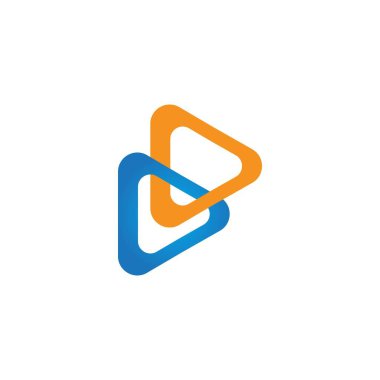 logo vektör şablonu tasarımını oynat