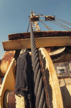 Vinç kablo davulunu kapat