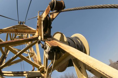 Vinç kablo davulunu kapat