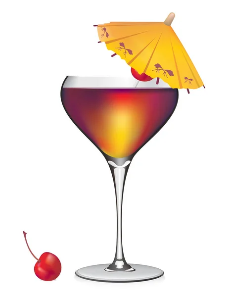 Martini.eps aux olives — Image vectorielle