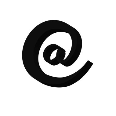 Posta simgesi gri arka plan üzerinde izole trendy düz tarzı. Posta simgesi sayfa sembol posta kutsal kişilerin resmi logosu, app, UI web sitesi tasarımı için.