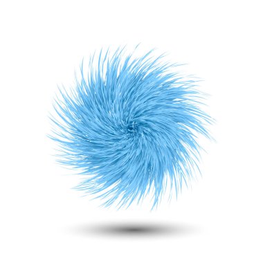 Tüylü top inişli çıkışlı. Çizgi film bitki tumbleweeds.