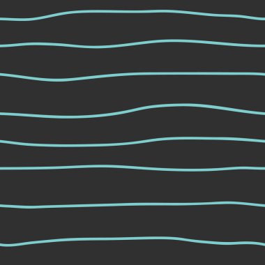 Yatay çizgilerden yapılmış kusursuz bir vektör arkaplanı. Çizgiler elle çizilmiş. Sonsuz desen