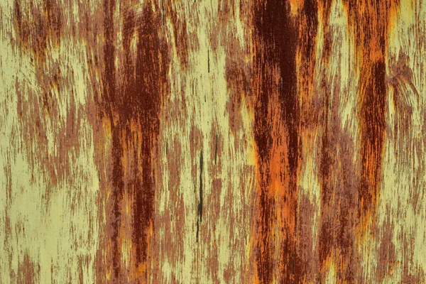 Textuur Van Oude Roestige Metalen Wand Closeup — Stockfoto