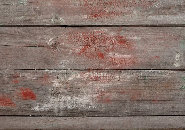 Textuur Van Een Oude Houten Tafel Met Strepen Van Rode — Stockfoto