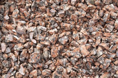 Soyut bir arkaplan olarak inşaat çakılları