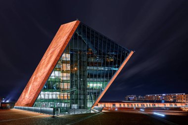 Gdansk, Polonya - Ocak, 9 2018: İkinci Dünya Müzesi