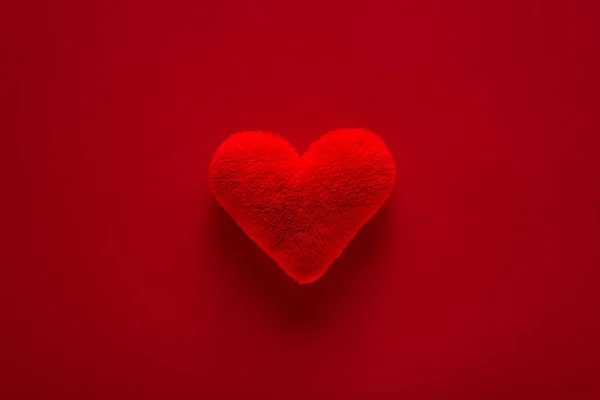Beautiful red and  heart for valentine day — Stock Photo, Image
