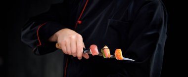 Suşi Japon bıçak Şef el yılları arasında görev yapmıştır