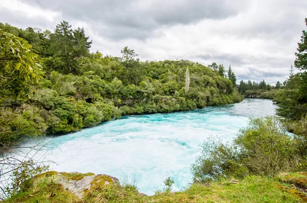 Yeni Zelanda'da Huka falls