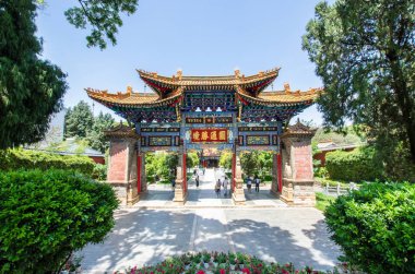 Yuantong tapınağıdır Kunming, Yunnan Eyaleti, Çin en ünlü Budist tapınağı.