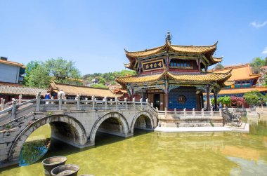  Yuantong tapınağıdır Kunming, Yunnan Eyaleti, Çin en ünlü Budist tapınağı.