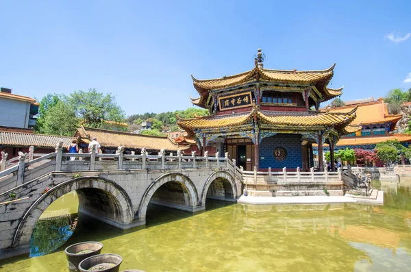 Yuantong tempel is de meest beroemde boeddhistische tempel in Kunming, Yunnan province, China. — Stockfoto