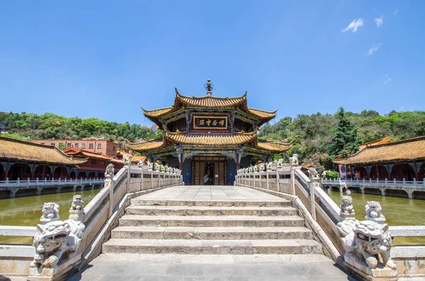Yuantong Temple is the most famous Buddhist temple in Kunming, Yunnan province, China. — Stock Photo, Image